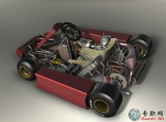 Go-Kart܇3Dģ_AutoCADOӋ_STEP/DWGԴļd
