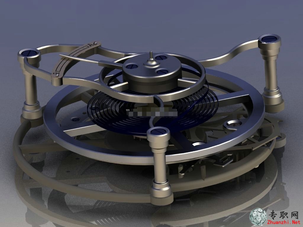 SolidWorks陀飛輪3D模型下載