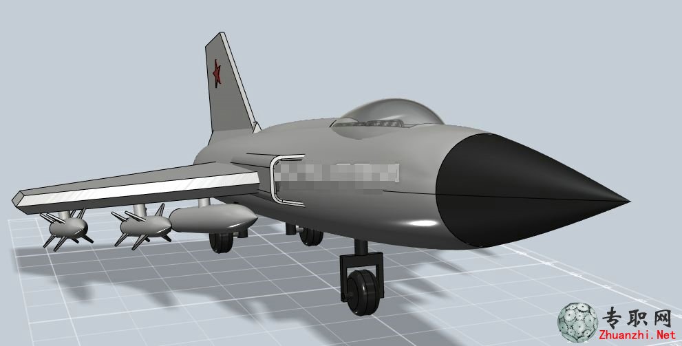 幻影2000戰斗機3D模型