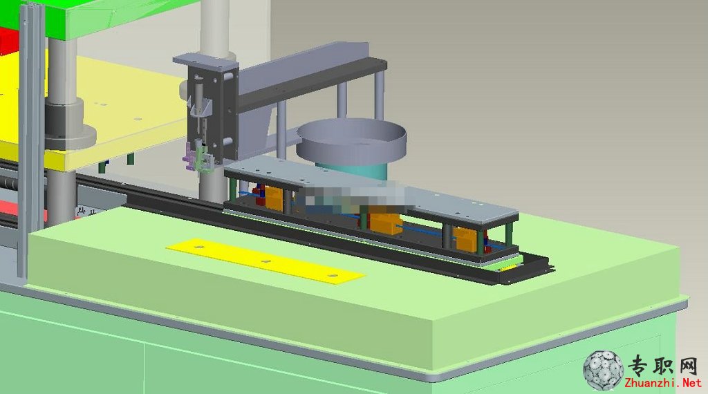 ProE 往復式鉚柱機3D模型