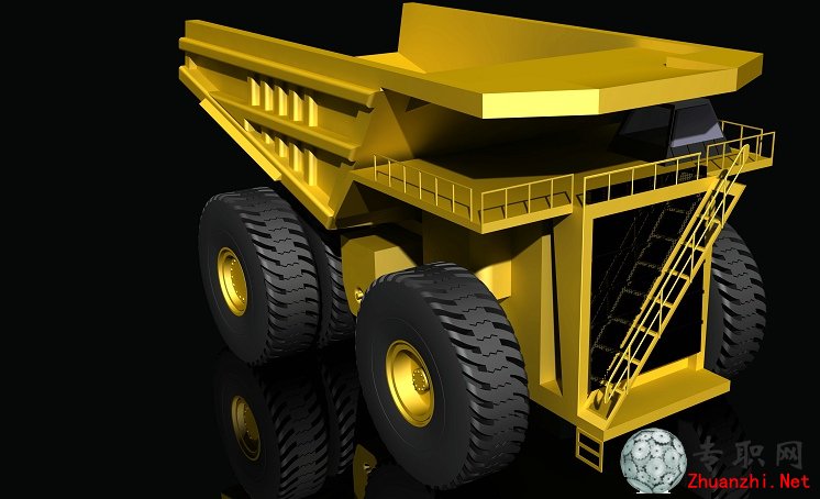 SolidWorks 超級礦用卡車CAT797 3D模型