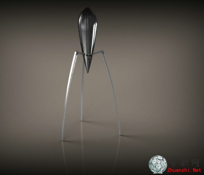 UG NX 外星人榨汁機(jī)3D模型