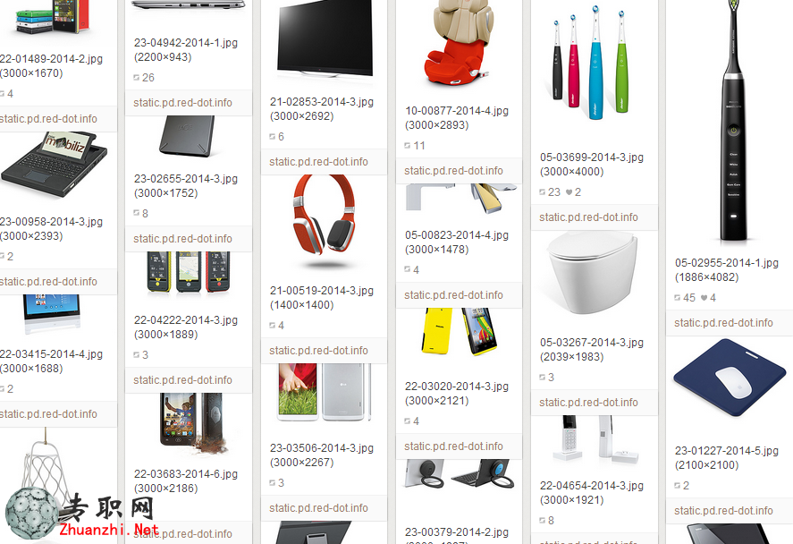 紅點Red dot2004-2014工業設計獲獎圖集