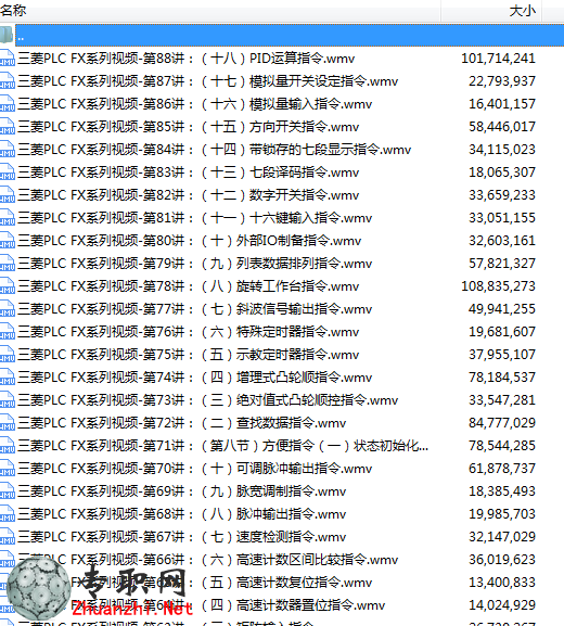 三菱PLC編程 FX2n視頻教程88講全套 三菱PLC FX系列視頻