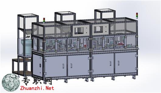 密封接頭自動(dòng)組裝機(jī) 非標(biāo)設(shè)備3D模型